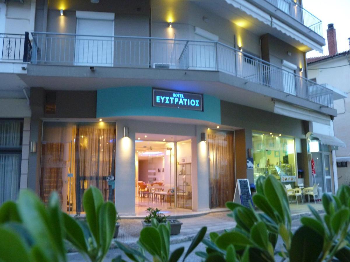 Efstratios Hotel Лутра-Эдипсу Экстерьер фото